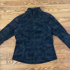 Lululemon Define Black Camouflage Jacket
